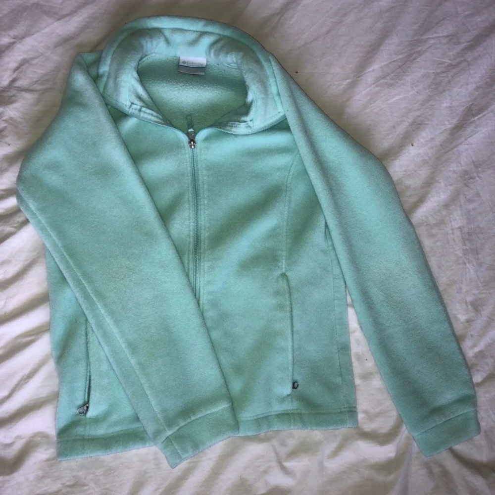 Columbia fleece zip up jacket